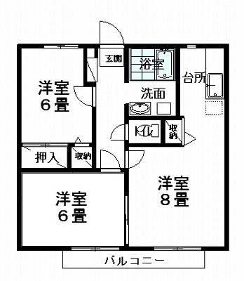 ジュネス結城　B棟_画像3